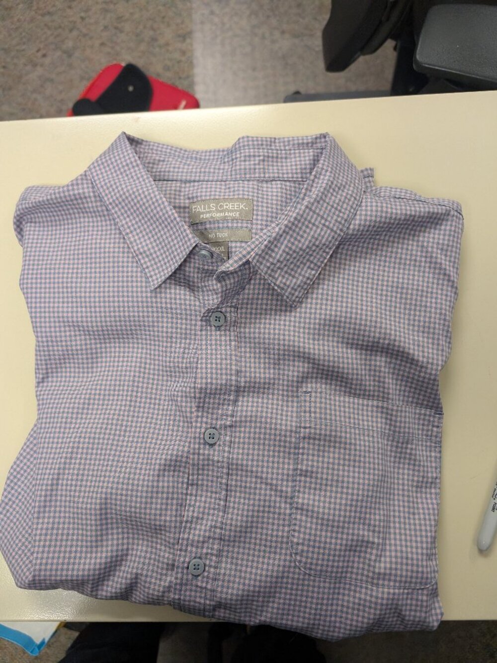 Falls Creek casual xxxl bd, ls No-Tuck R2112R-44